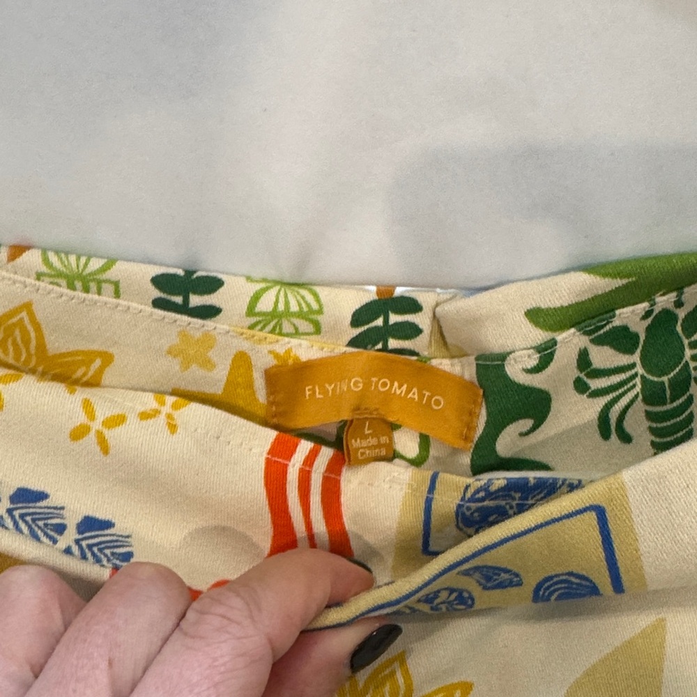 Flying Tomato Bon Voyage Multicolor Patterned Tro… - image 4